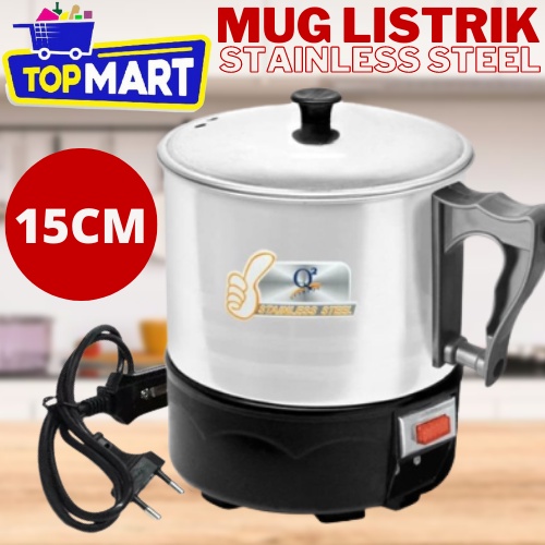 Mug listrik 15cm / teko listrik / dispenser pemanas listrik / electric heating cup 8015 TOPMART