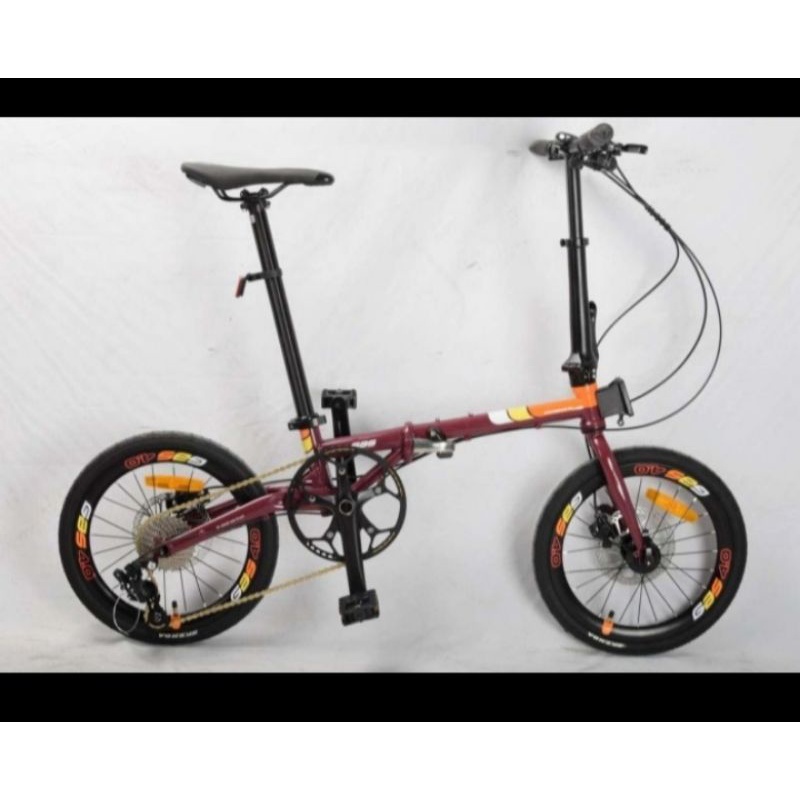 FoldingBike/Sepeda Lipet Rubick 16Gas
