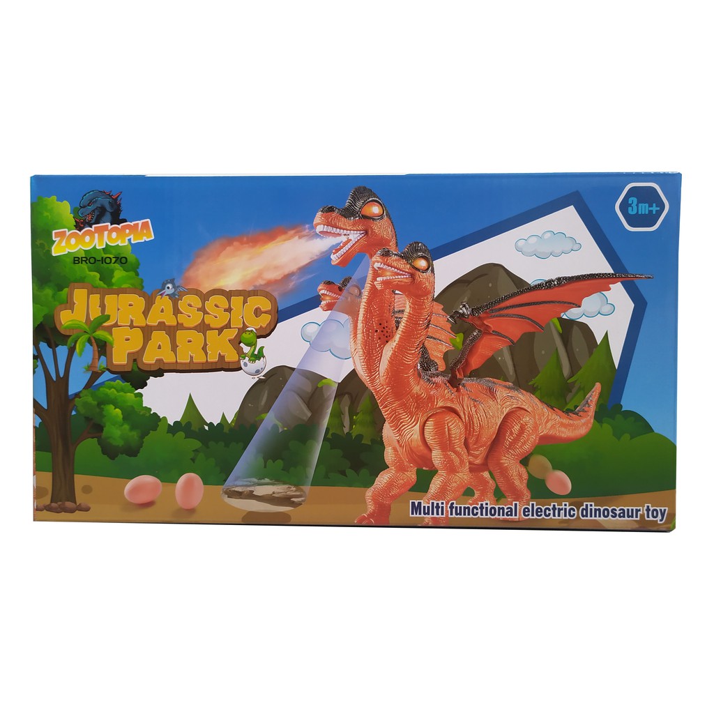 Mainan  Dinosaurus Bertelor Zootopia Jurassic Park
