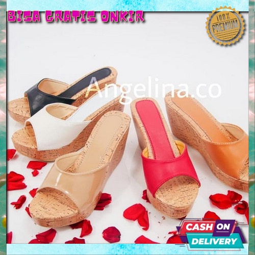Sandal Wedges Wanita Wedges Import Wedges Emory Sofia Sendal Hak Wanita Hells Wanita Sandal Andin Sa