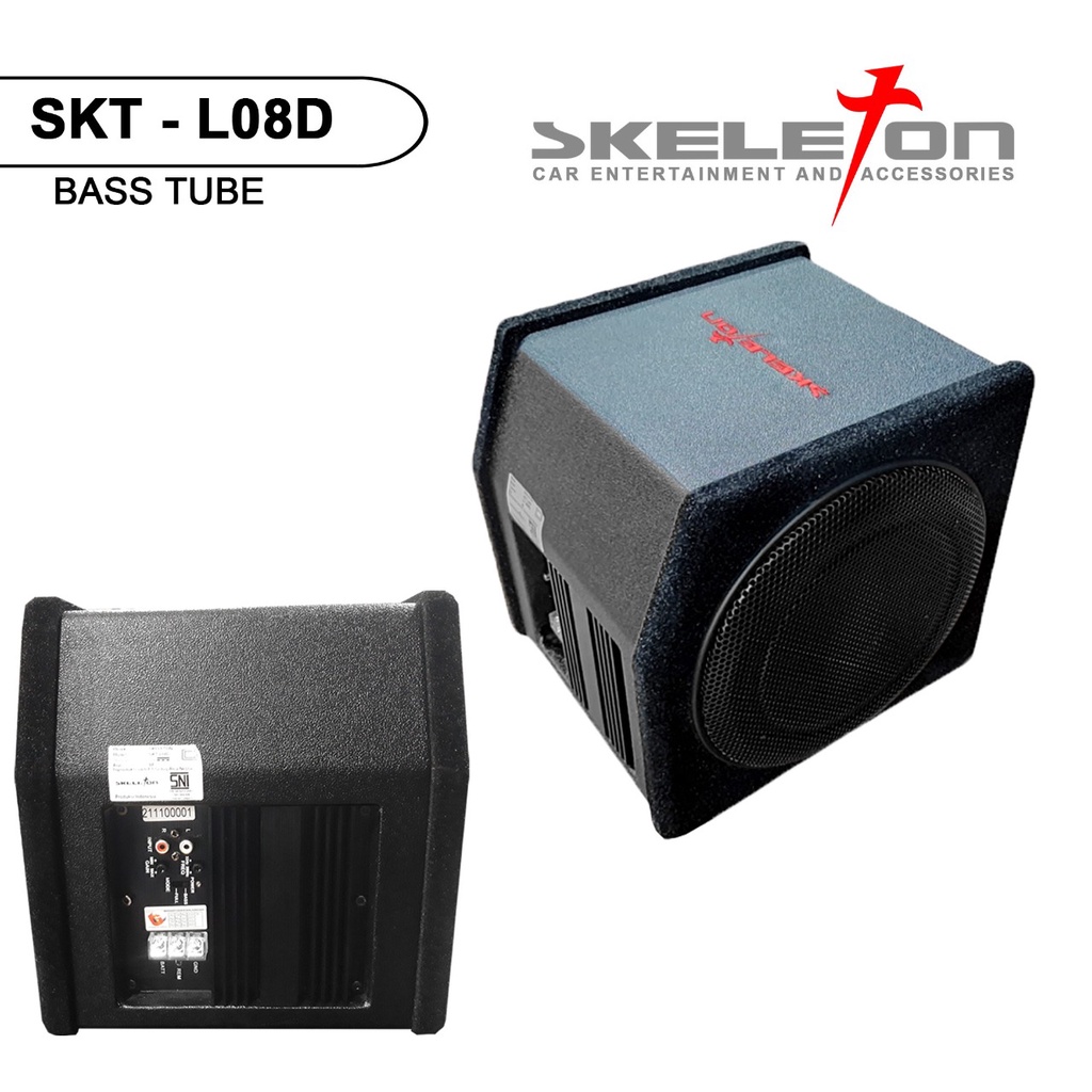 Skeleton Basstube Active Model Kotak SKT-L08D