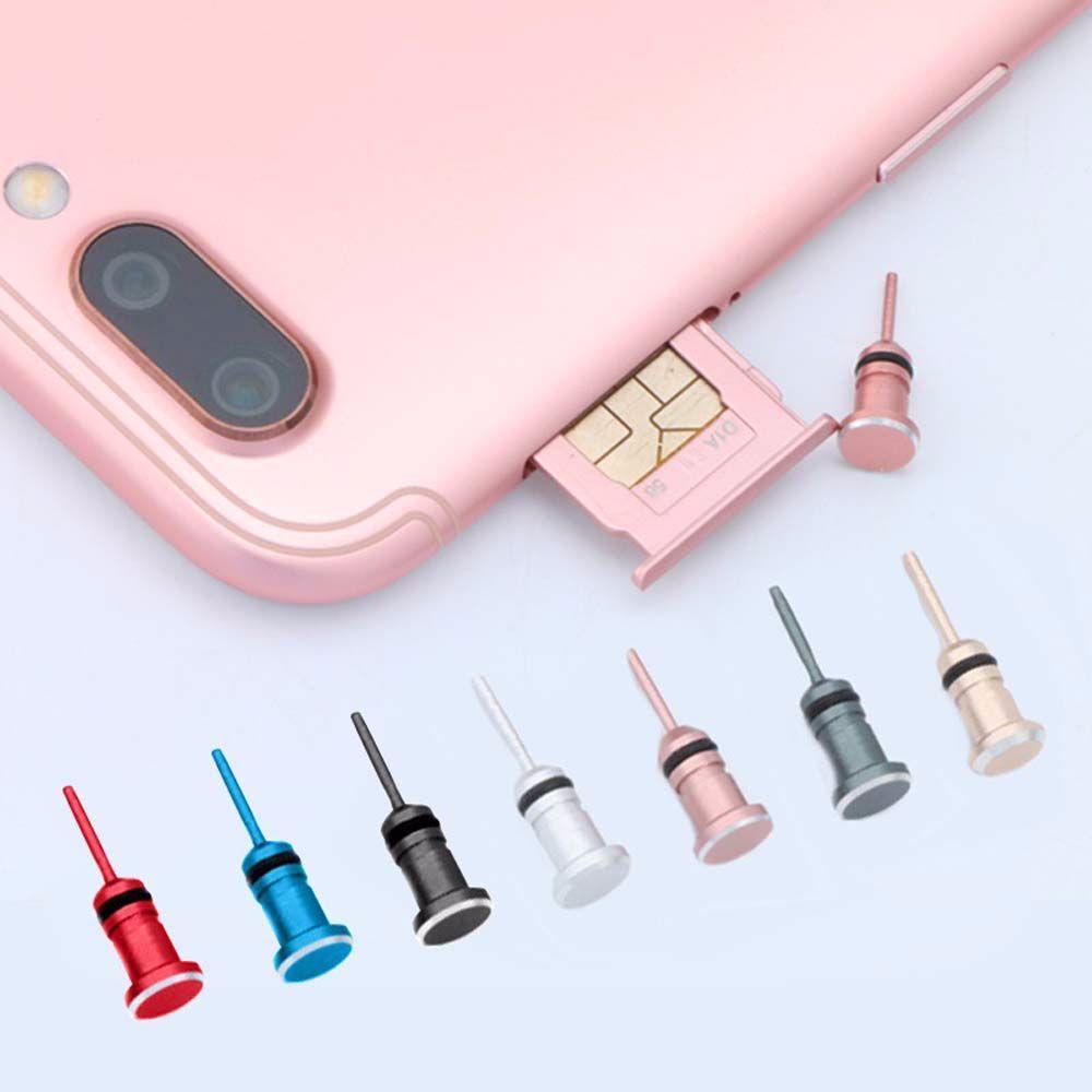 Rebuy Phone Sim Card Pin Alat Laptop 3.5mm Kartu Pin Telepon AUX Jack Interface Earphone Headset Jack Plug