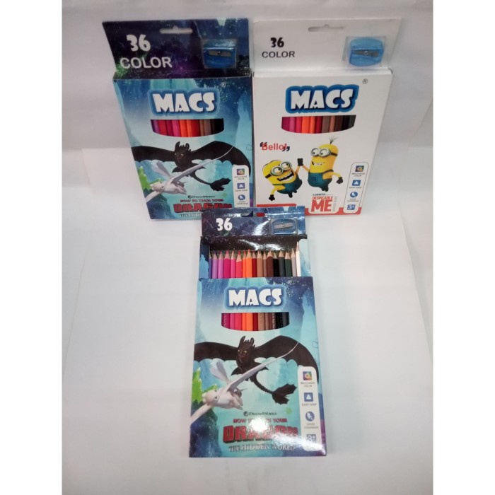 

Promo Bulan Ini Pensil Warna Macs 36 Warna Hot Sale