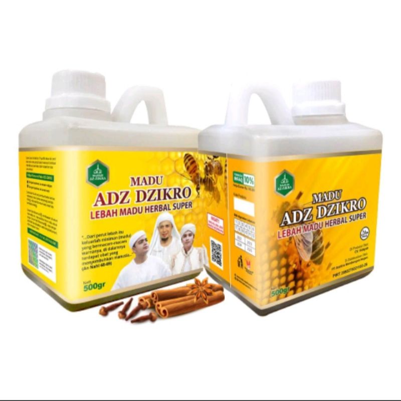

MADU AZ-ZIKRA ADZ DZIKRO Hutan Herbal Super Hitam Pahit Az Zikra Azzikra Azikra 500 gram