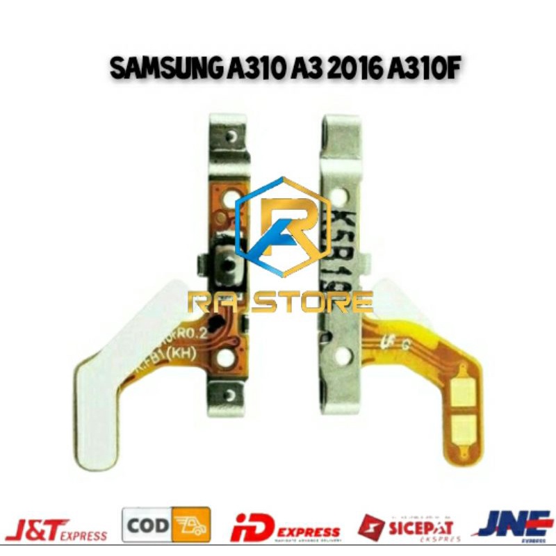 Flexible Flexibel on off Samsung Galaxy A3 2016 A310 A310F - Fleksibel Switch Tombol Power Original