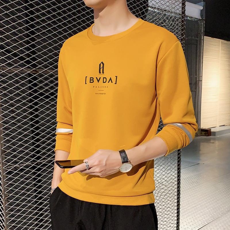 ATASAN BAJU KAOS PRIA COWOK LENGAN PANJANG BVDA FASHION KEKINIAN PREMIUM