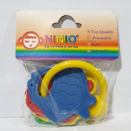 Ninio Clicking Teether Mainan Gigitan Bayi