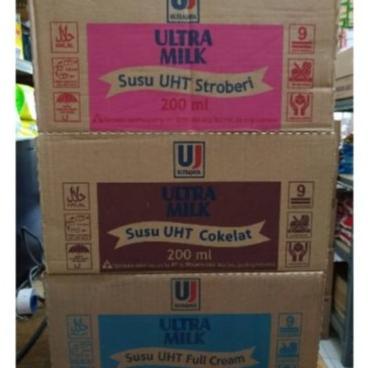 

(K-UWR (❤ JNE JTR only dus 200ml susu ultra coklat fullcream stroberi strawberry ultramilk termurah terlaris ||siap dikirim