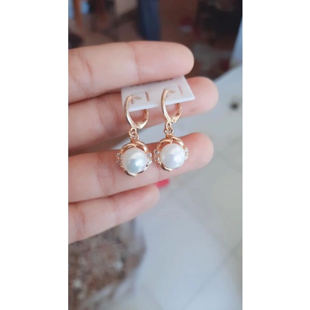 BERSERTIFIKAT ANTING GANTUNG MUTIARA LOMBOK ASLI ANTING MUTIARA MURAH