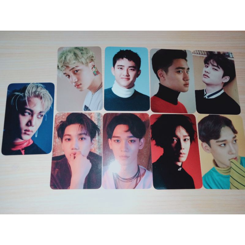 READY STOCK REPAKCAGE PHOTOCARD EXO MD ANNIVERSARY 10TH CHEN KYUNGSOO KAI