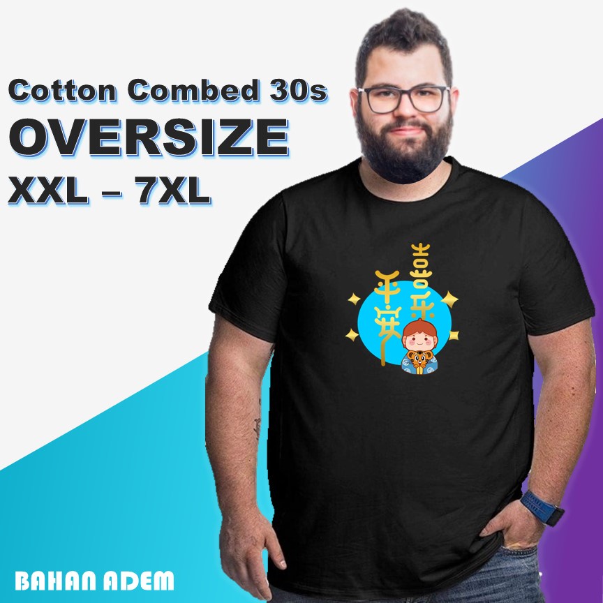 Kaos Special Imlek 2022 kaos cowok kekinian kaos pria jumbo oversize ukuran xxl xxxl terabru