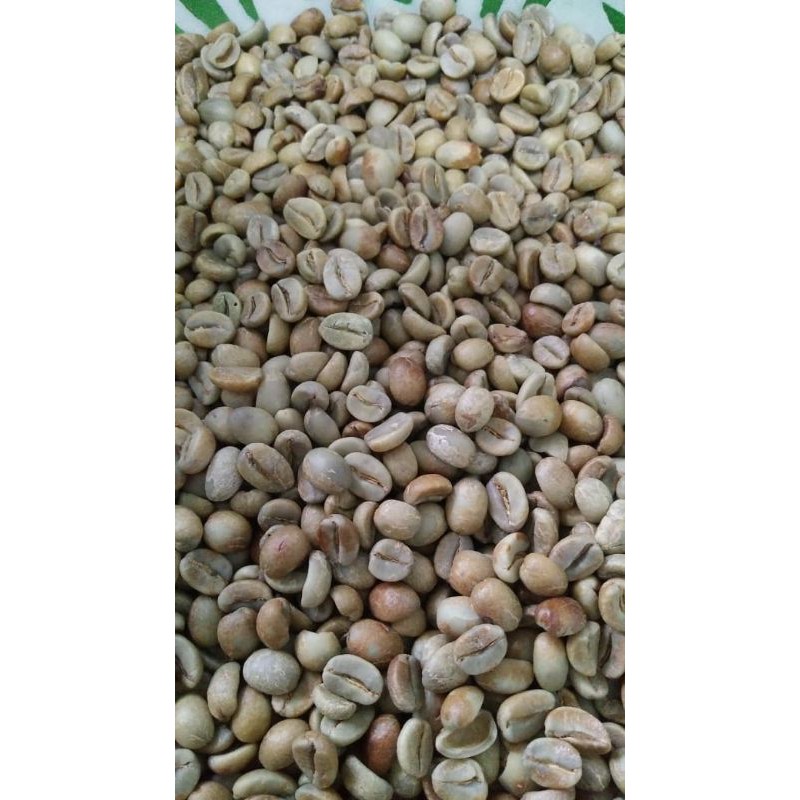 kopi abang Green Bean arabika natural gunung kelir ukuran 1 kg