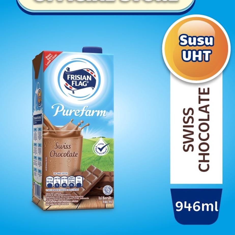 

Kekinian - Frisian Flag Family UHT Swiss Chocolate 946 ml