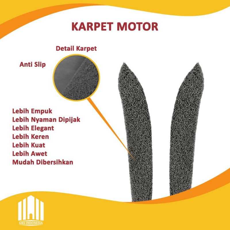 Karpet Motor PCX Lama Karpet Mie Motor Honda SC Alas Motor Aksesoris Sepeda Motor