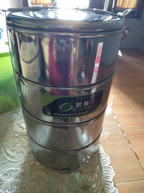 Rantang Stainless 4 Susun - Rantang Makanan Catering