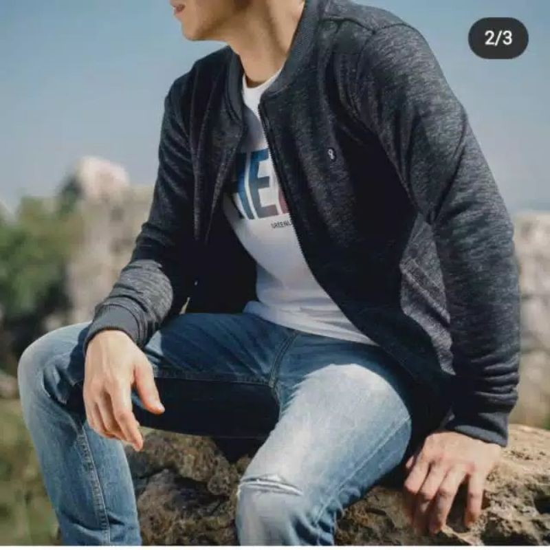 JAKET GREENLIGHT ORIGINAL ABU(HARGA TERBAIK)