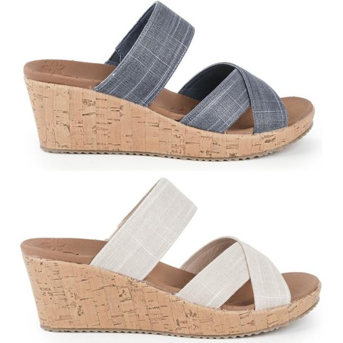 Sandal Wedges Skechers Ori Murah SALE Skechers Wedges Terbaru 36 - 39 TERPOPULER