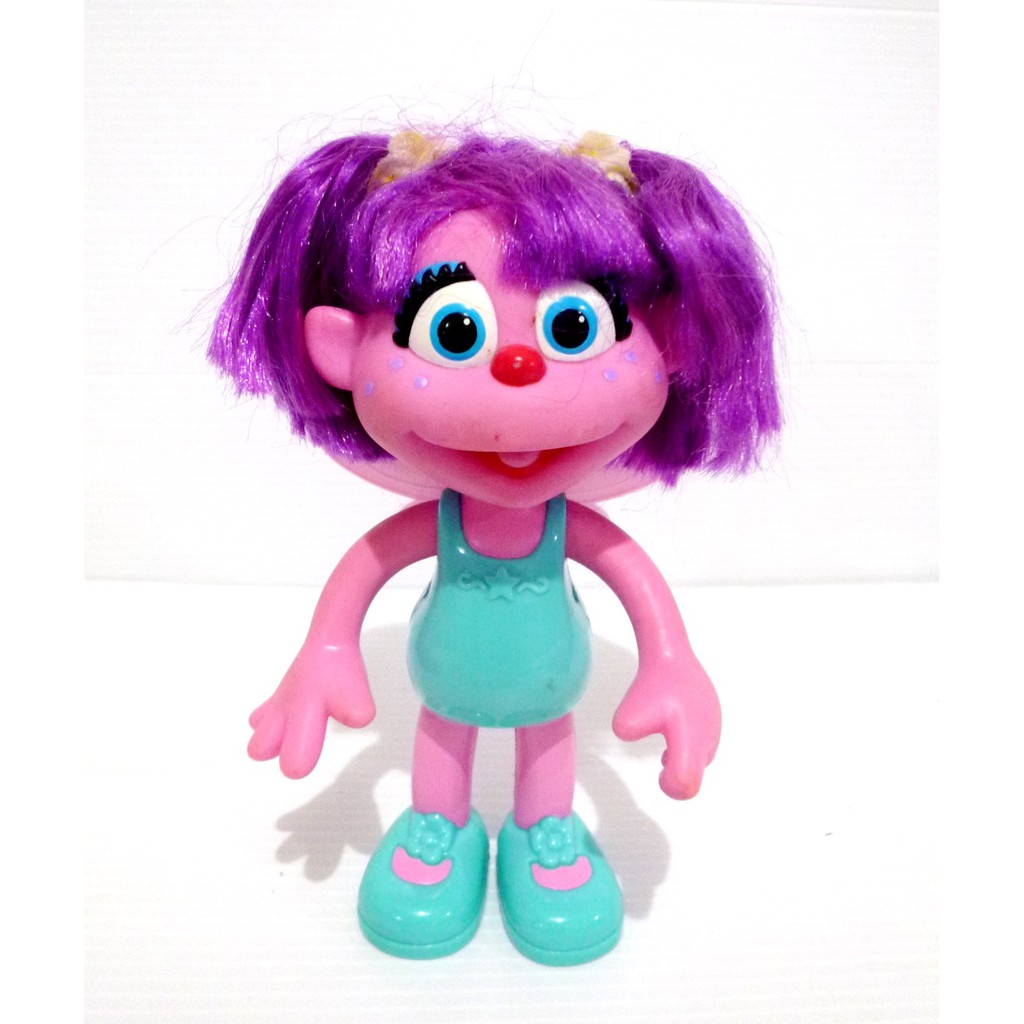 Action Figure Abby Caddaby Original Mattel Sesame Street Rare Figure