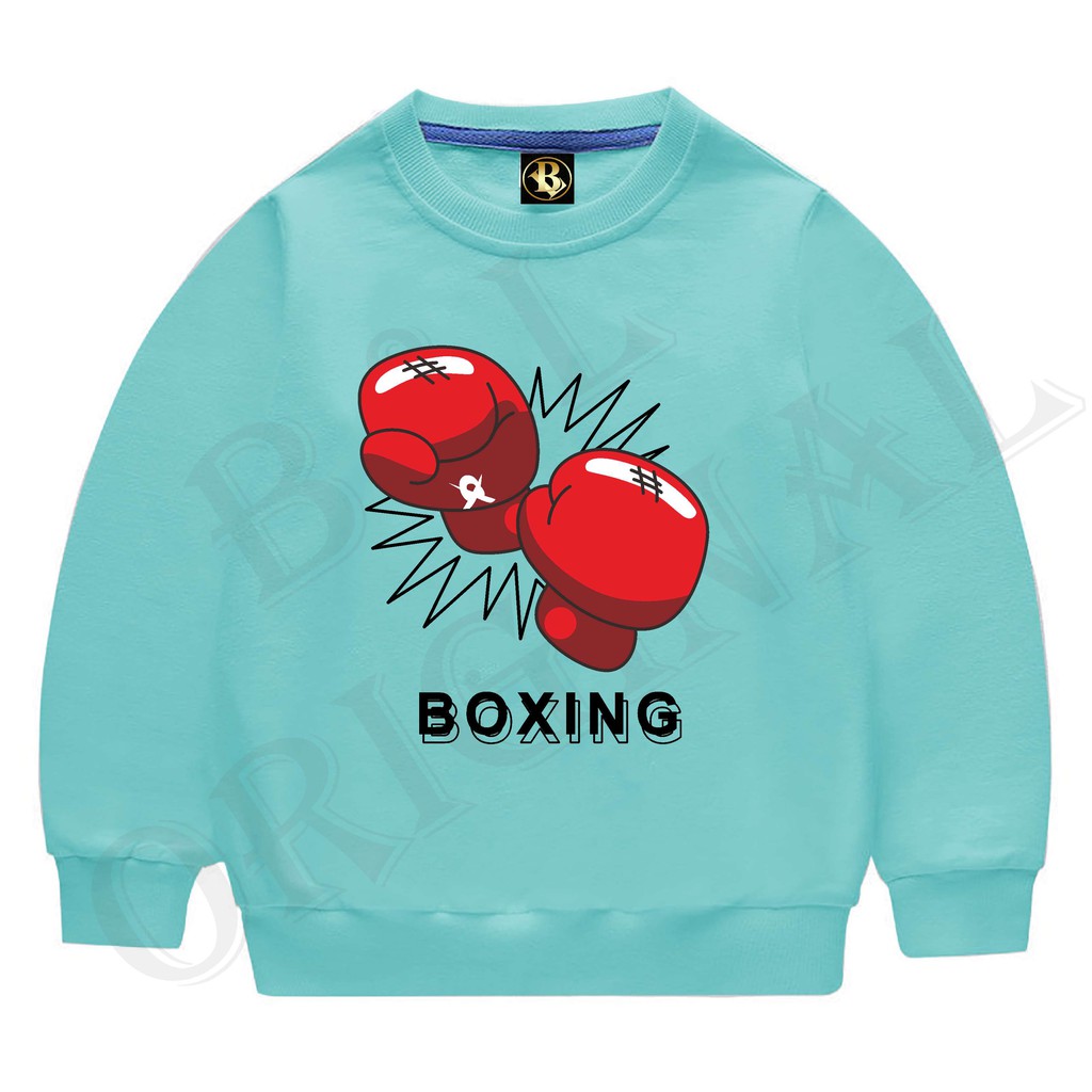 BS//COD//BAJU KAOS ANAK ANAK BOXING/TANGAN PANJANG GOOD QUALITY