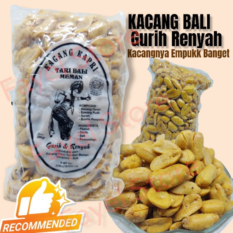 

kacang Bali kacang Kapri kacang Bawang kacang Kapri Tari Bali Meman 300gr