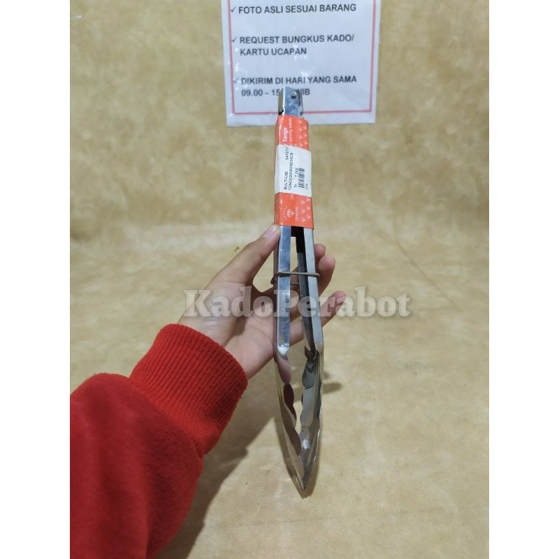 capitan MultiUse tongs diamond 30cm - capitan makanan serbaguna stenlis