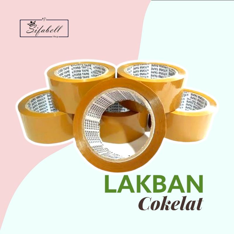 Lakban Bening Lakban Coklat 2 inch x 72 yard