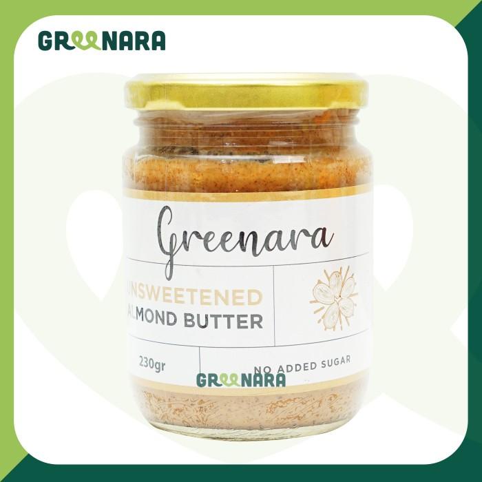 

Selai Greenara Unsweetened Almond Butter 230Gr / Selai Almond