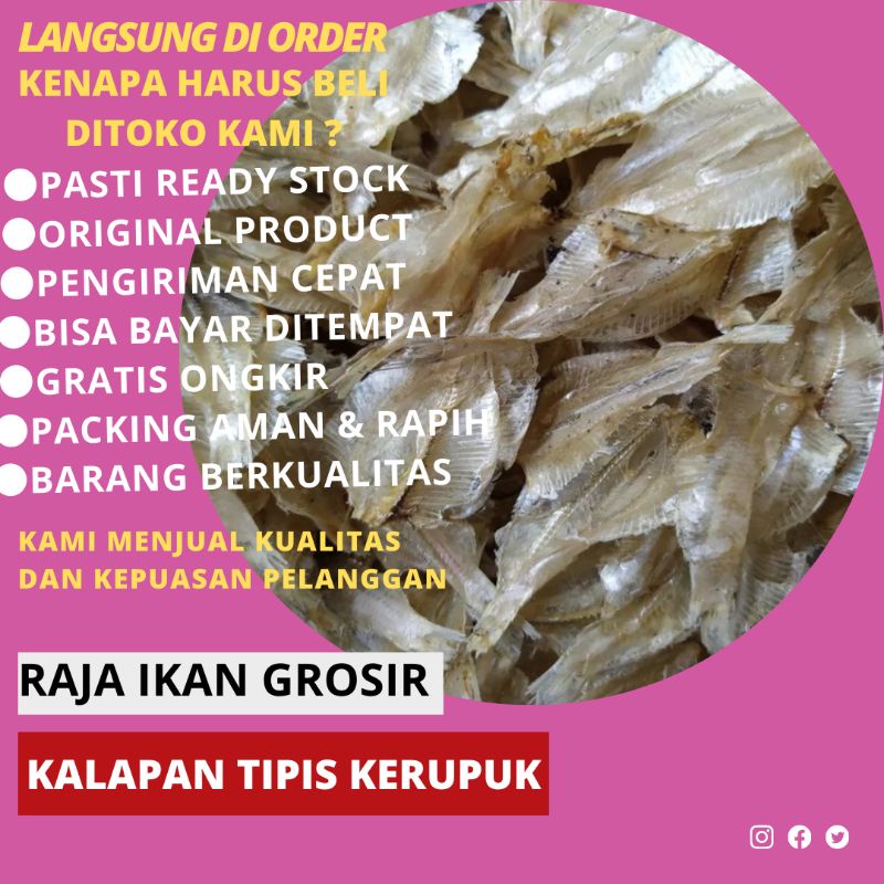 

KALAPAN TIPIS KERUPUK GARING 1 KILO
