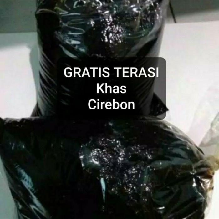 

PROMO Bumbu tradisional petis udang Khas Cirebon 250gr Tanpa Pemanis