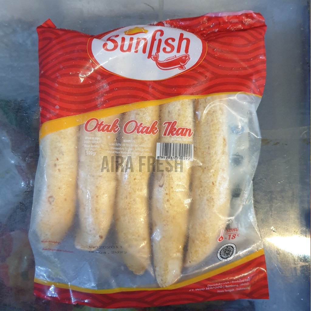 

Sunfish Otak Otak Singapore / Sunfish Banana 500gr frozen food