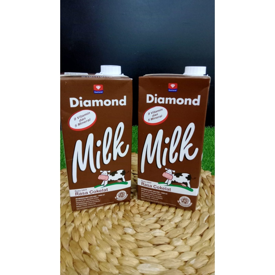 Diamond Susu UHT Coklat 1000 ml