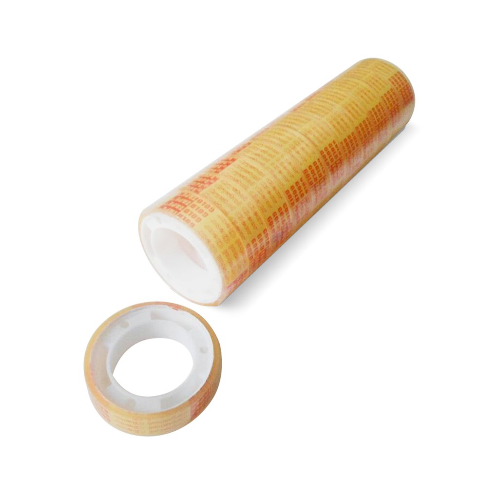 Isolasi Kado Bening Selotip GOLDTAPE 1/2 inch x 7 yard