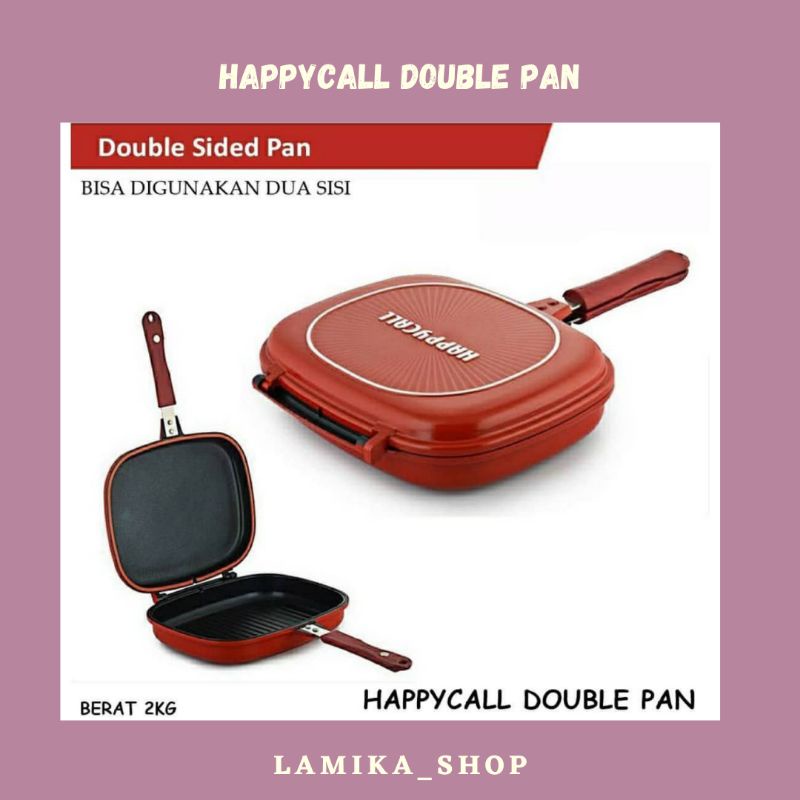 HAPPY CALL DOUBLE PAN 32cm KOREA ORIGINAL