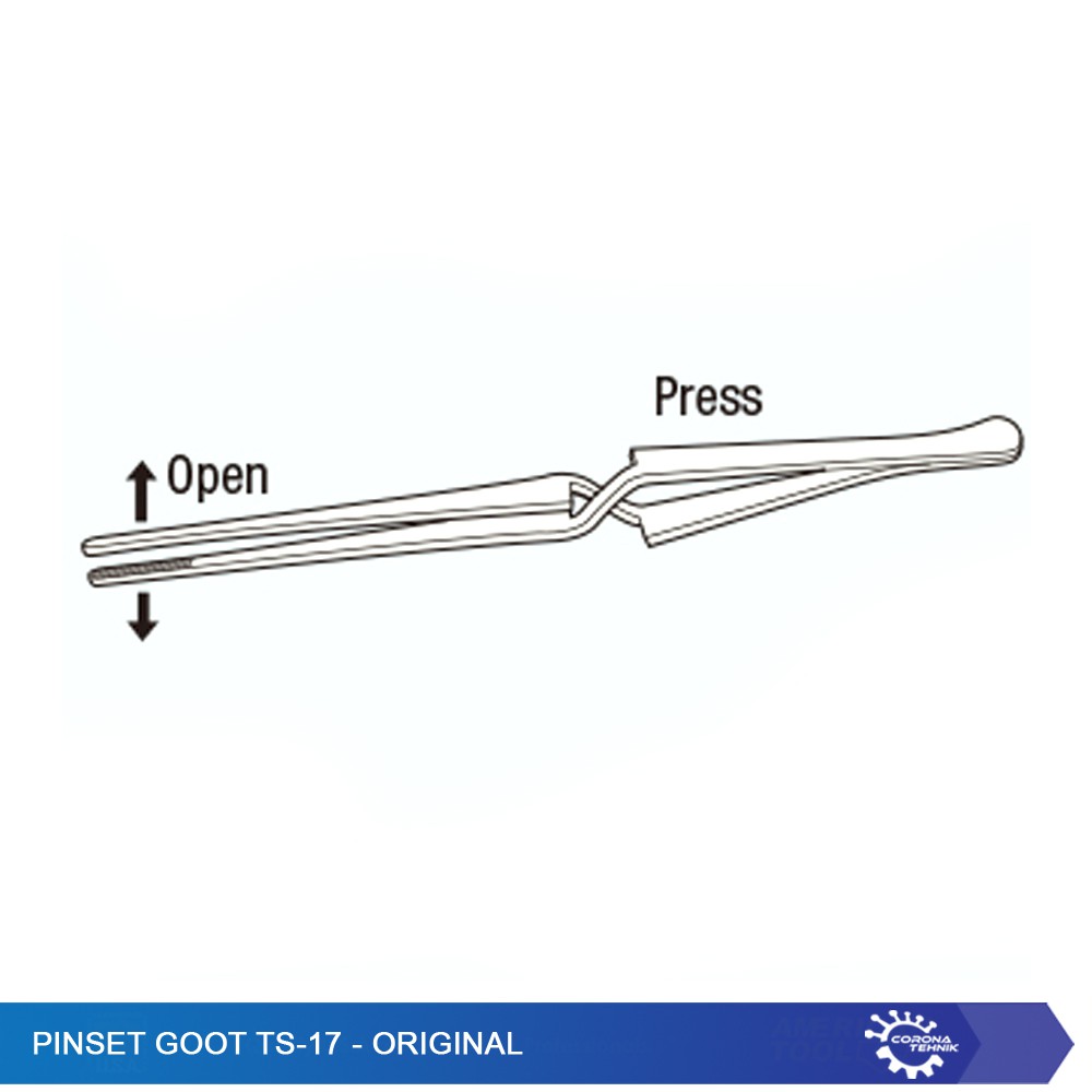 Pinset Goot TS-17 - Original