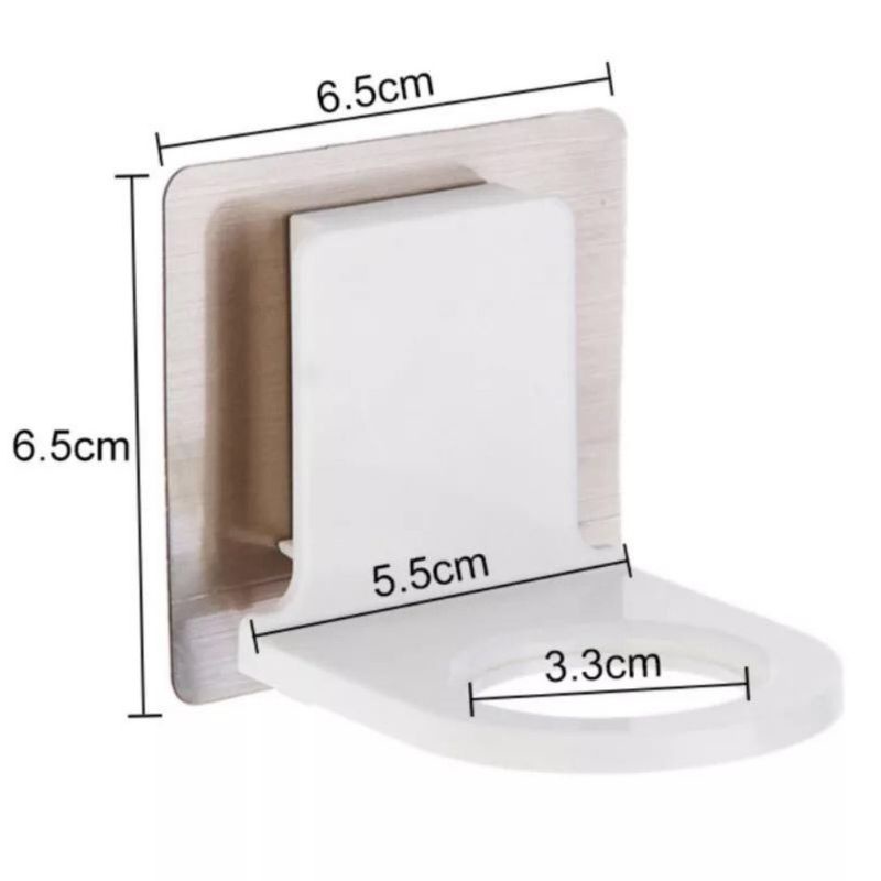 S7 Holder Braket Botol Sabun Cuci Tangan Wadah Tempat Gantungan Pump Handsanitizer | Bracket Plastik