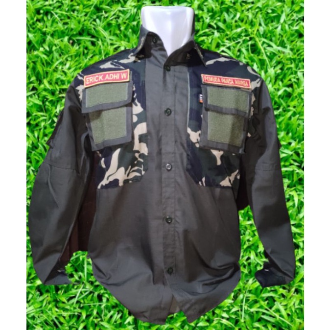 BAJU PPM KOMBINASI TACTICAL ARMY