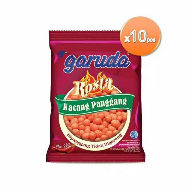 

Kacang Garuda Rosta Oven Rasa Pedas 11gr ORP1