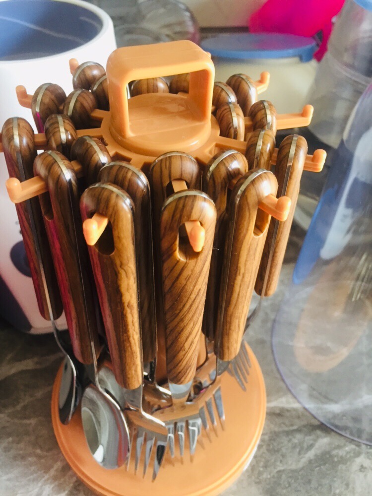 Oxone Ox-9700 24pcs Sendok & Garpu Oxone Dengan Hanger