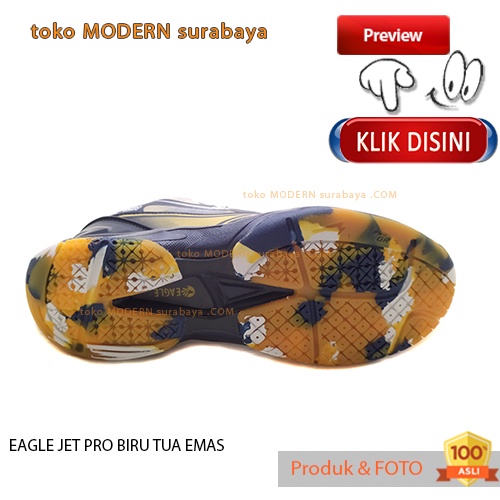 Sepatu Olahraga Pria Sepatu Badminton Kets tali EAGLE JET PRO