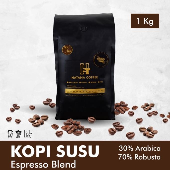 

Kopi Susu 30/70 Blend 1 KG Espresso Es Kopi Susu | Hatana Coffee