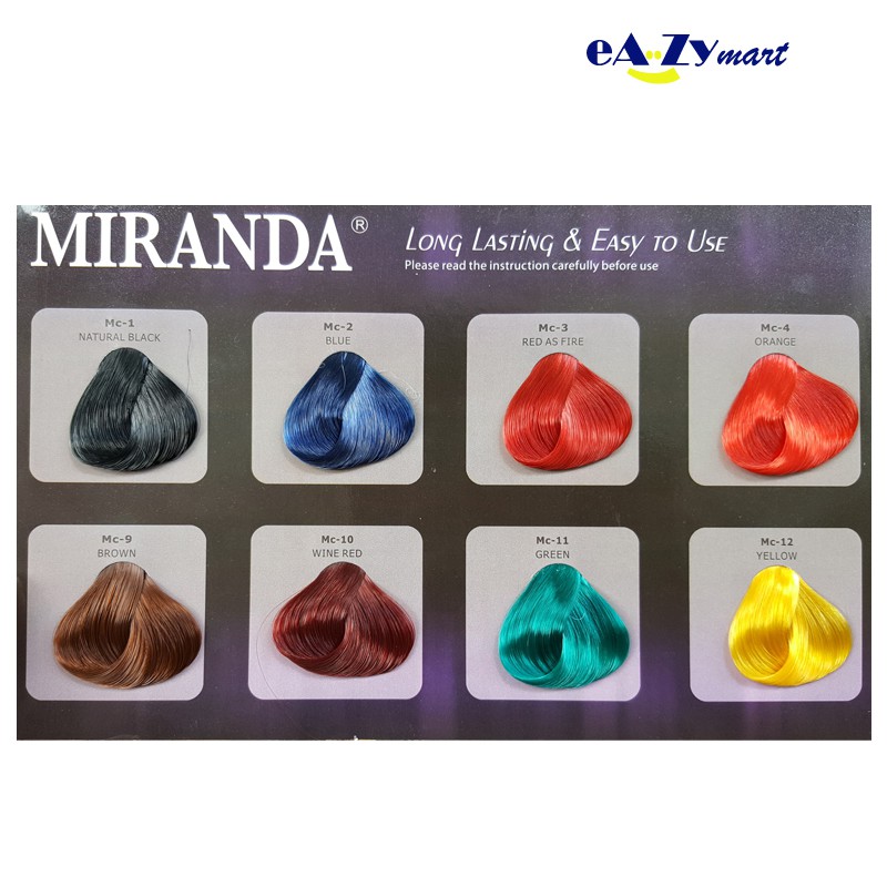 Miranda Hair Color / Semir Rambut / Cat Rambut