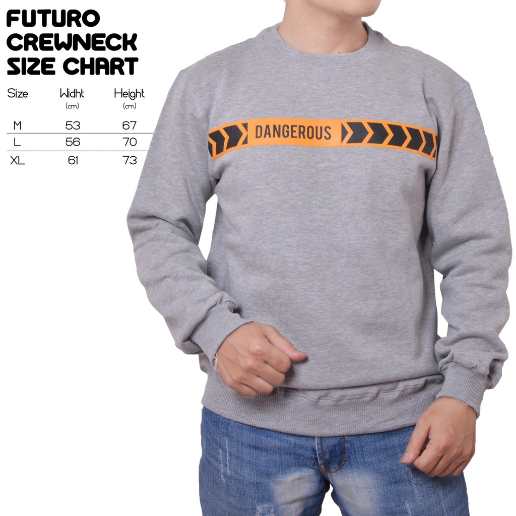 sweater futuro crewneck dangerous premium