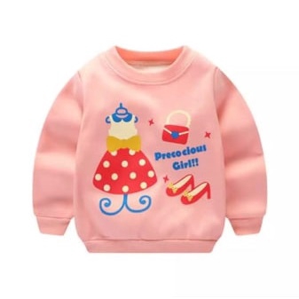 Sweater Fleece Anak Perempuan / PRECOCIOUS GIRL!!