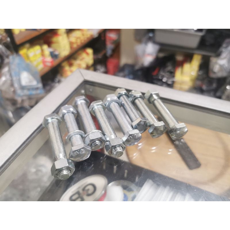 Baut set mur shock depan bawah vespa super sprint vbb PS fork kaki3
