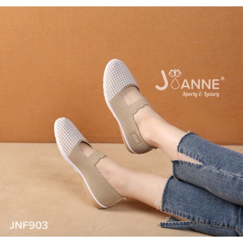 JOANNE Flyknit Flats Shoes JNF903 [ORIGINAL BRAND]