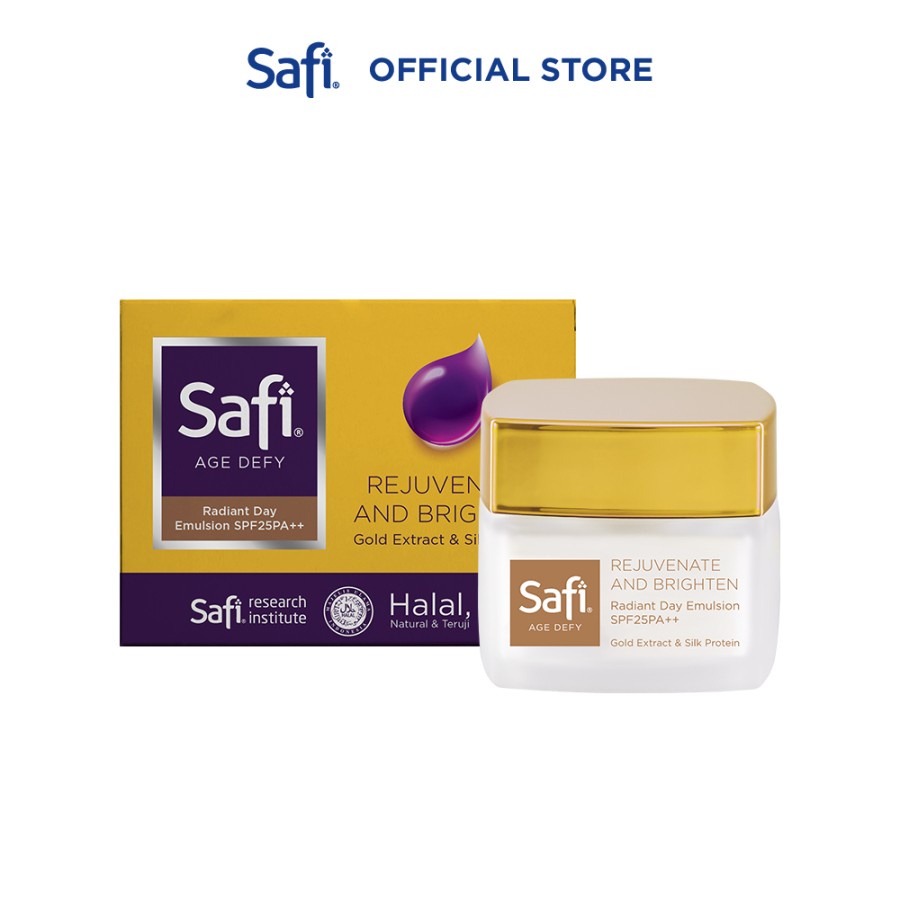Safi Age Defy Anti Aging Radiant Day Emulsion Cream SPF25 25gr  (SKU CADANGAN)