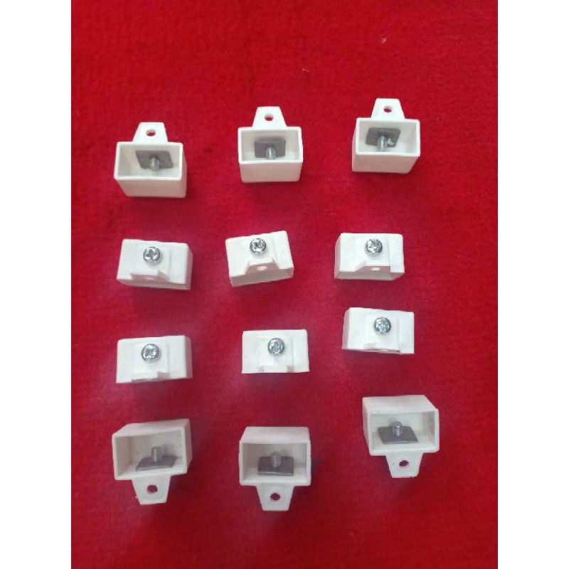 endcup-tutup besi gorden kotak biasa