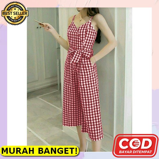 Hemat Gisella Jumpsuit / Baju Jumpsuit Wanita Terbaru 2021 / Jumpsuit Remaja Murah / Hijab Muslim / 