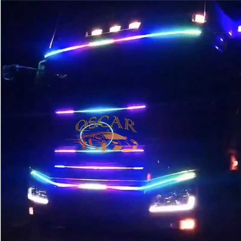 Lampu LED Canter Net Light Strip 24 Volt Untuk Truck Bus 1.5M 2M 2.5M