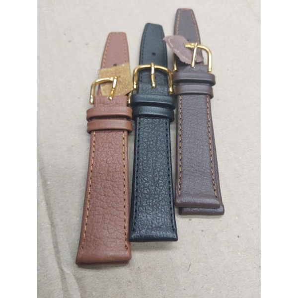 TALI JAM TANGAN KULIT ASLI PRANCIS TALI STRAP GENHUIN LATHER PRESS JAIT A1 ORIGINAL